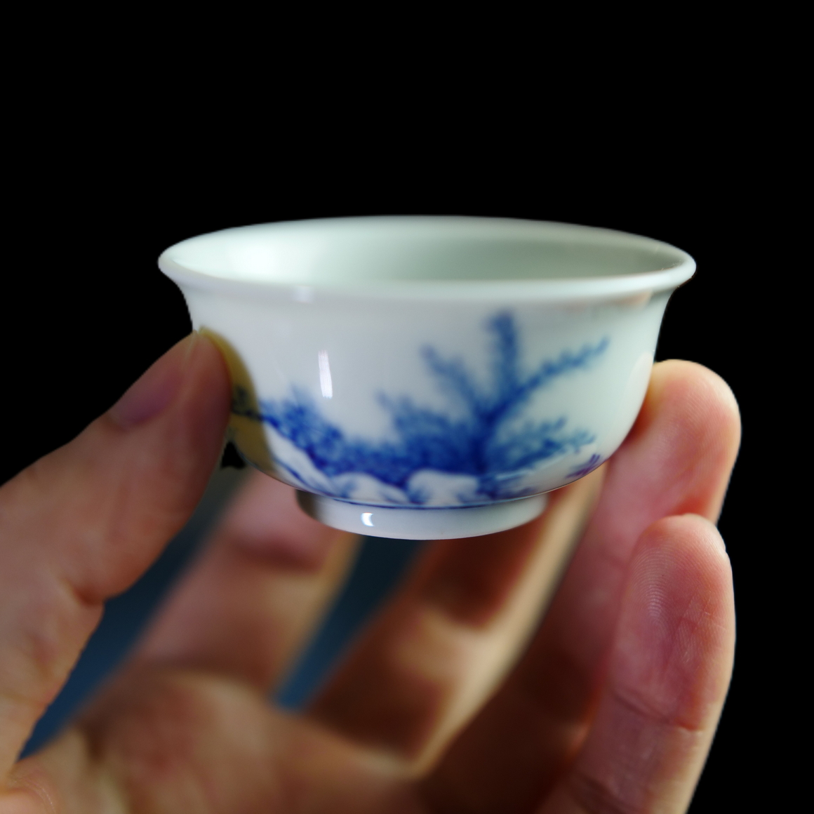 元青花茶具 纯手制